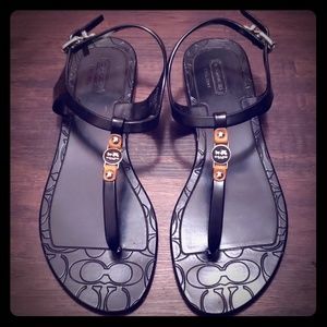 Authentic Coach thong/sandal